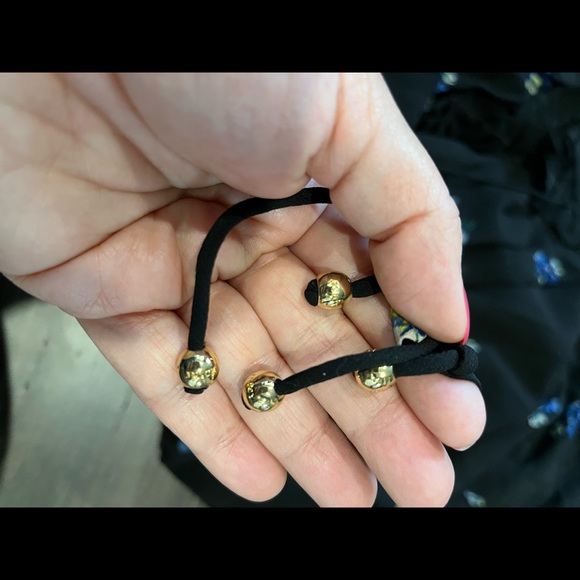 JUICY COUTURE black and floral print dress with cinch waist - Picture 12 of 12